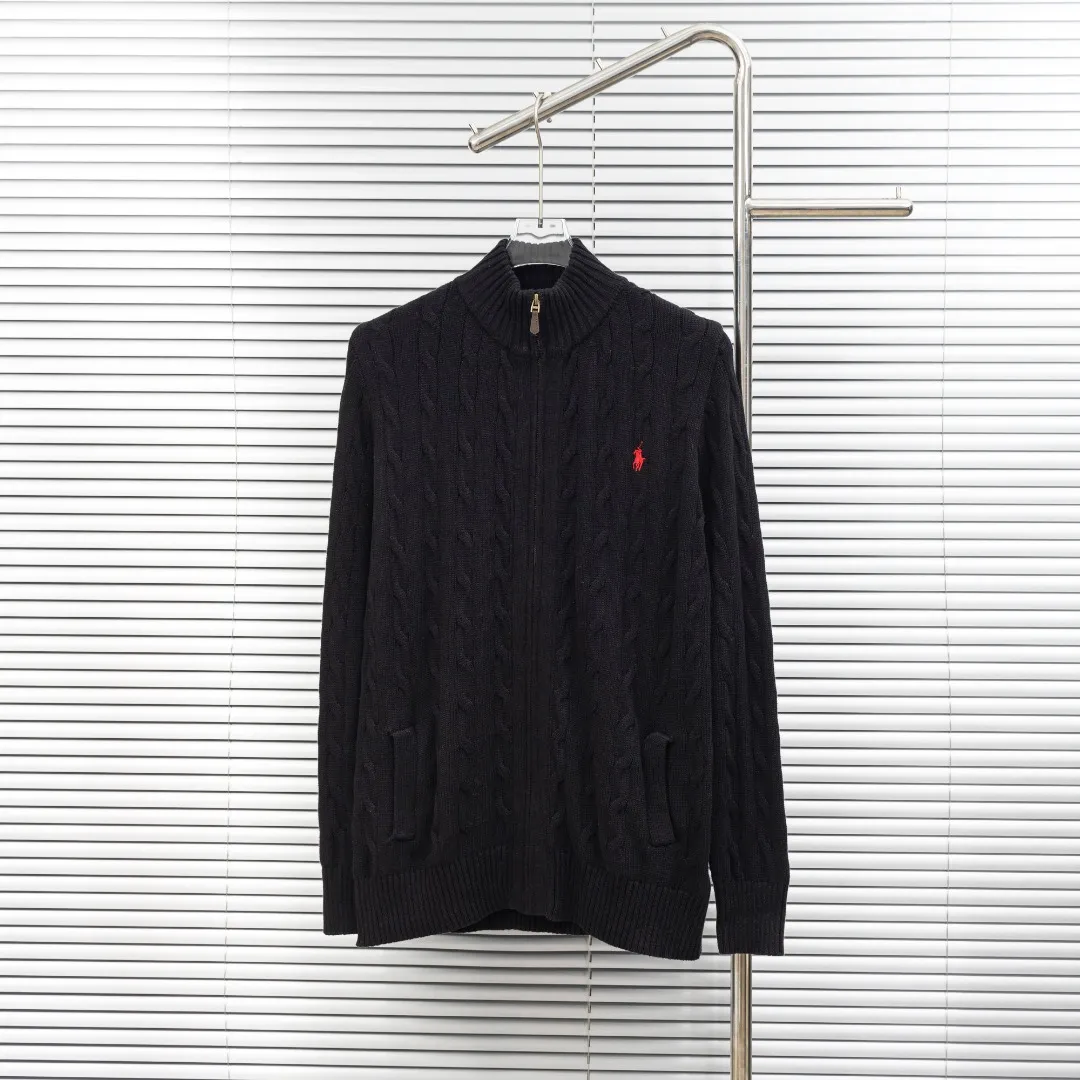 P320 top version (different currencies). You can scan the code to enter the official website. Style: Ralph Lauren POLO Ralph Lauren small label embroidered knitted old money style zipper cardigan jacket. Color: Picture color. Size: S-XL. Fabric: pure cotton. Accessories: full set of customized accessories. No gender distinction. Same style for men and women.